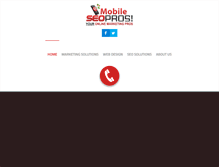 Tablet Screenshot of mobileseopros.com